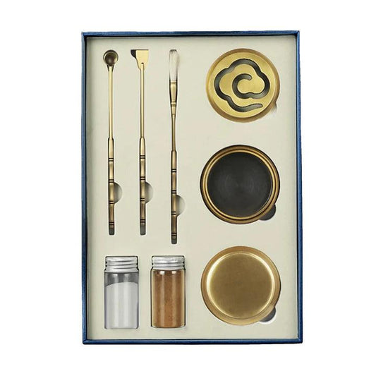 Incense Seal Burner Set of 5PCS for Beginners